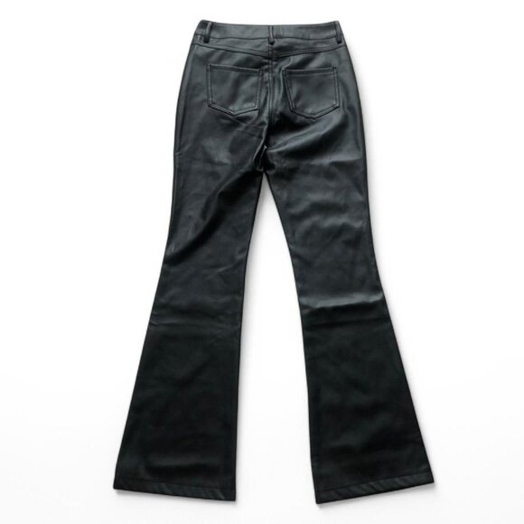 Forever 21 Faux Leather Flares - Picture 4 of 5